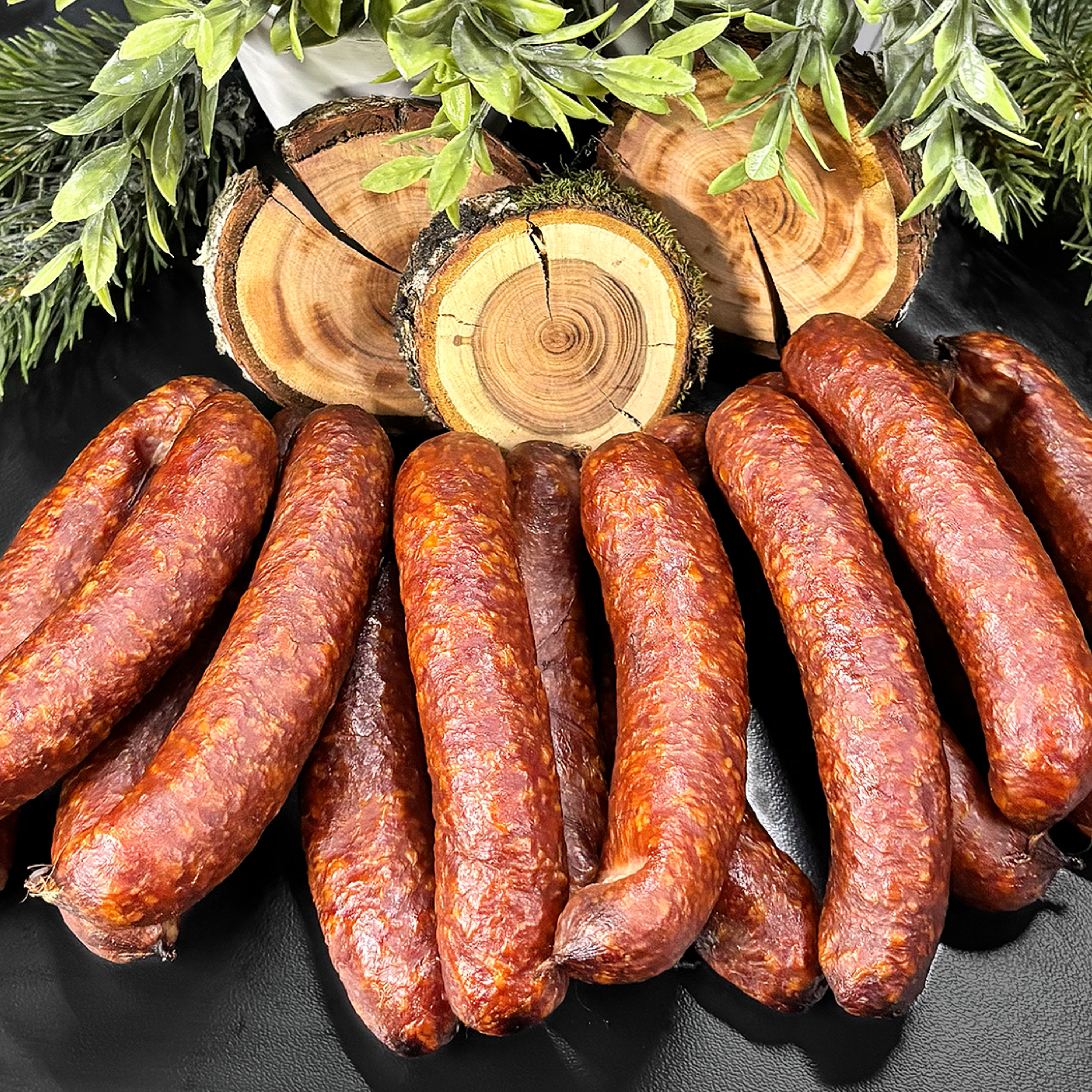 Schwarzgerauchte Bauernbratwürste 4 Stück
