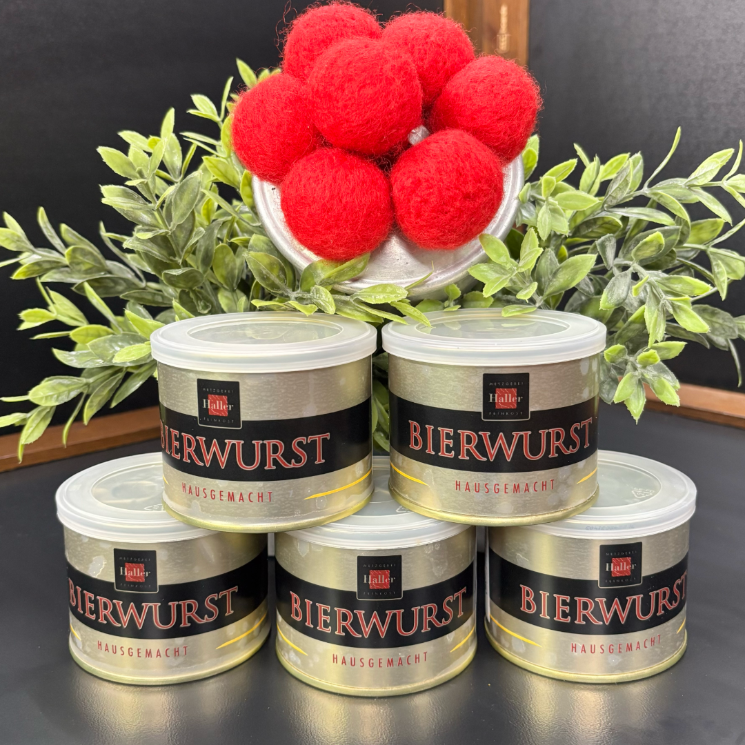 Hausmacher Bierwurst in der Dose
