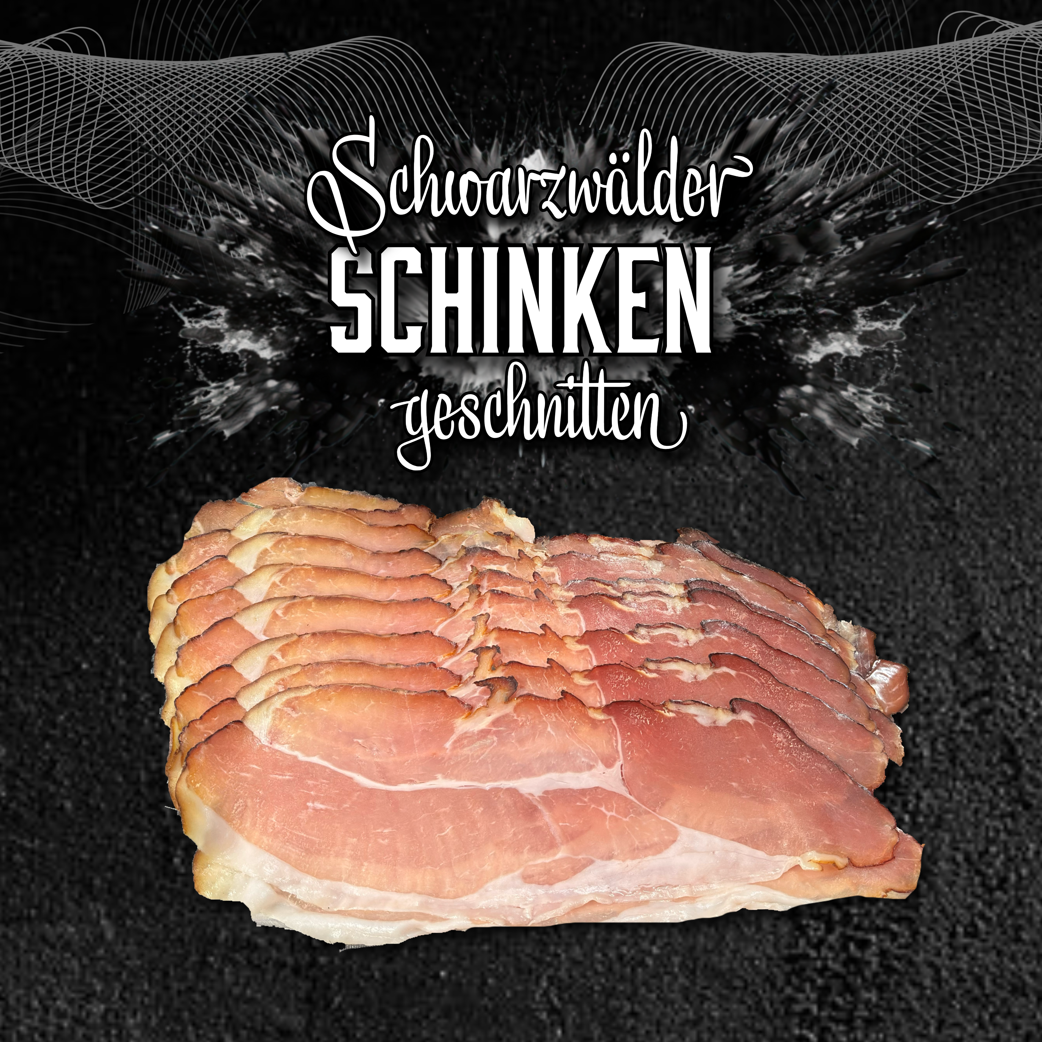 schwarzwalder-schinken-geschnitten,Schwarzwälder Schinken geschnitten/200g,"Schwarzwälder Schinken geschnitten/200g – Original Metzgerei Haller, jetzt online kaufen