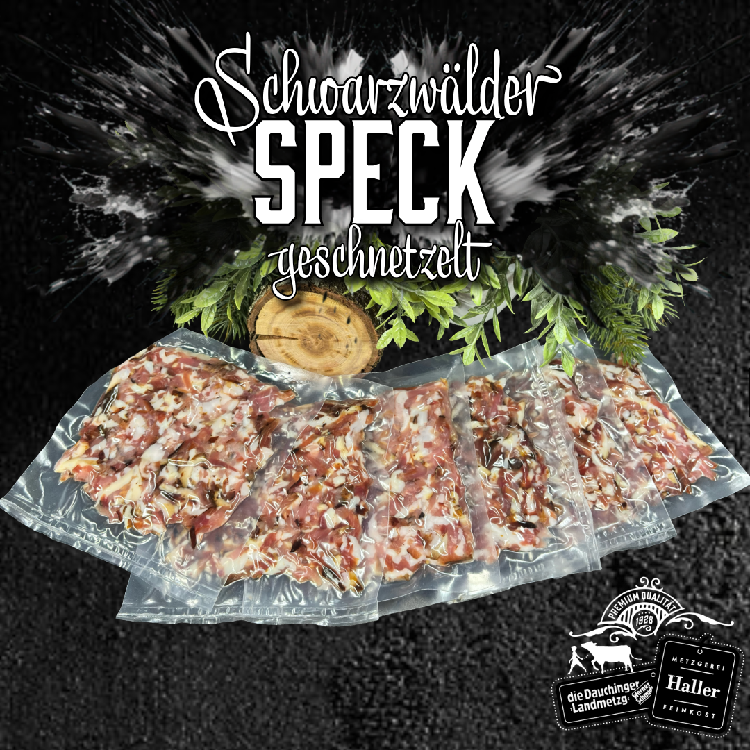 Schwarzwälder Speck geschnetzelt/200g