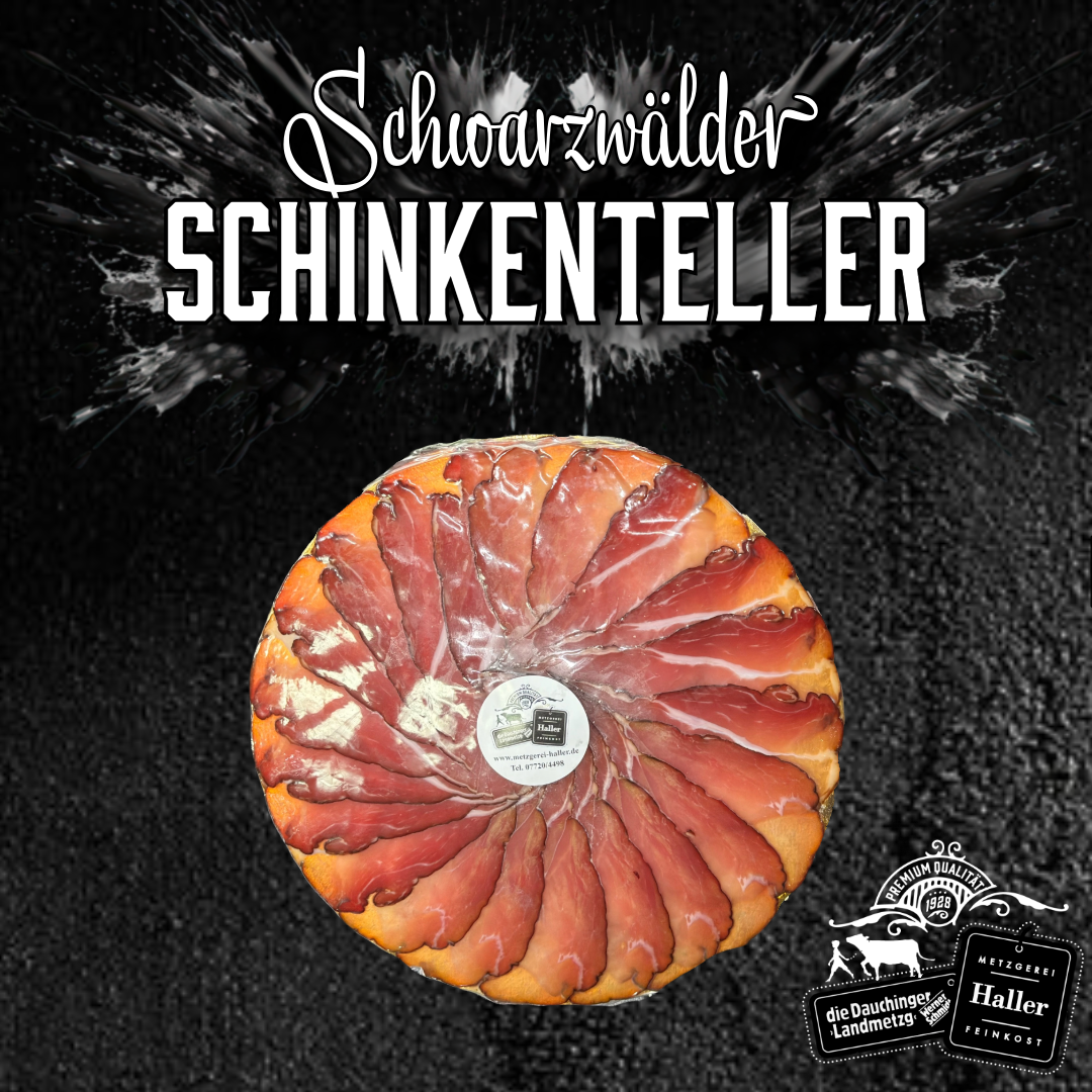 Schwarzwälder Schinkenteller ca 140g