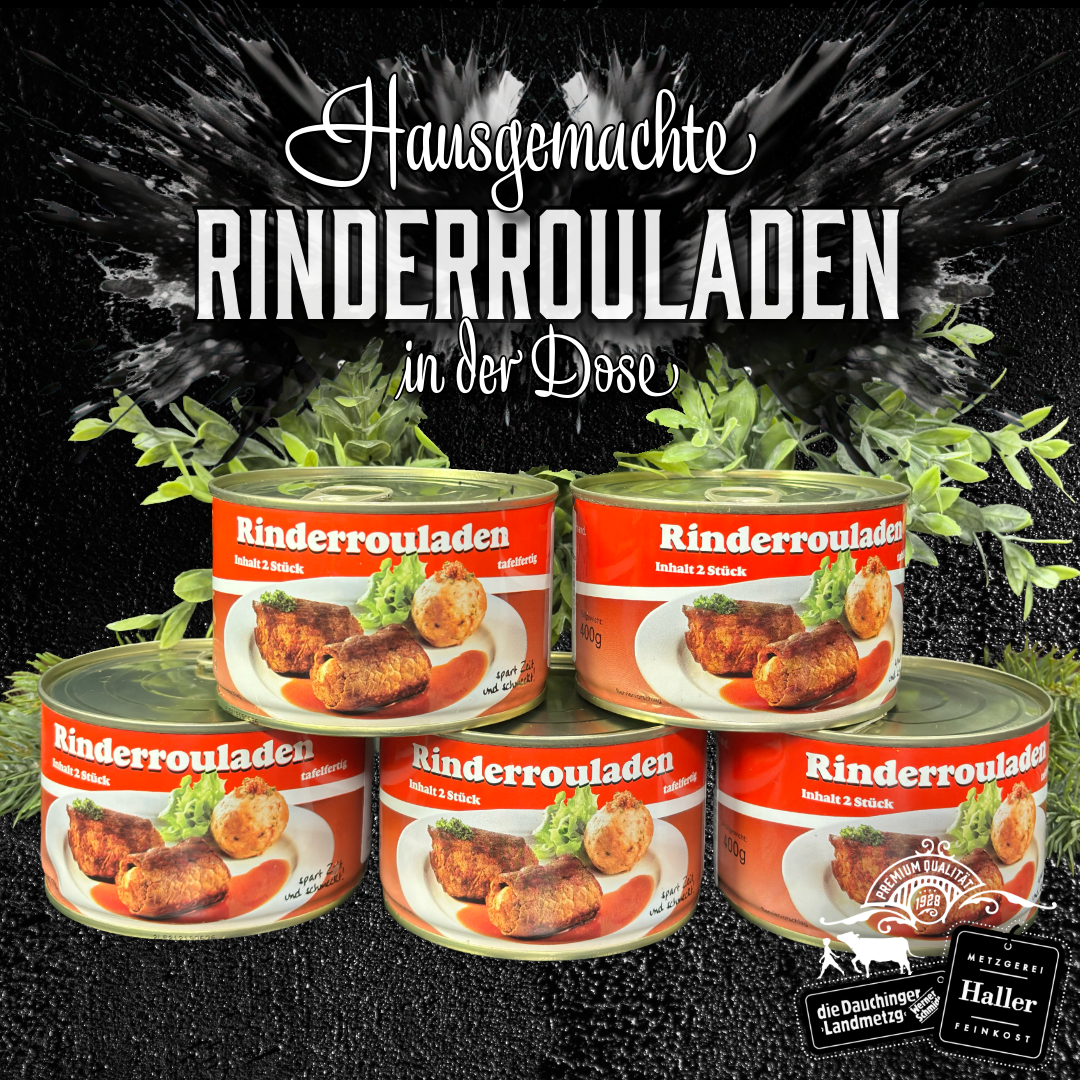 Hausgemachte Qualivo Rinderrouladen