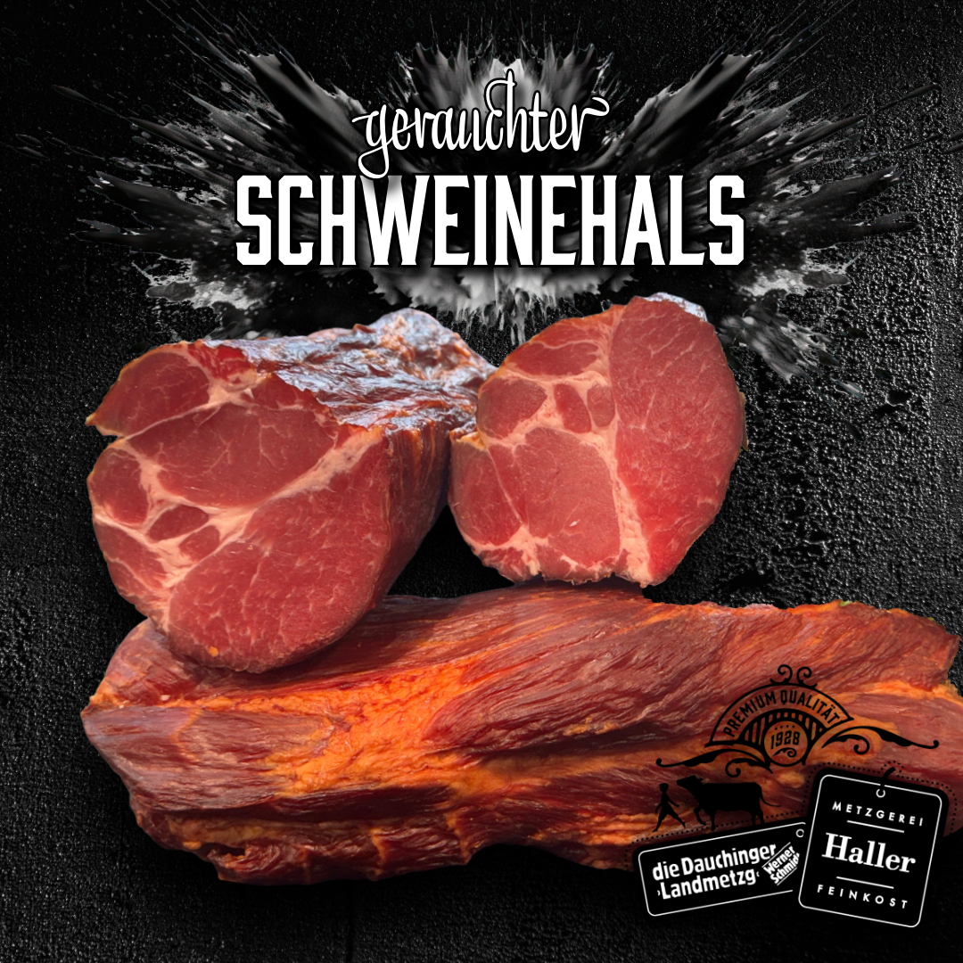 gerauchter Schweinehals