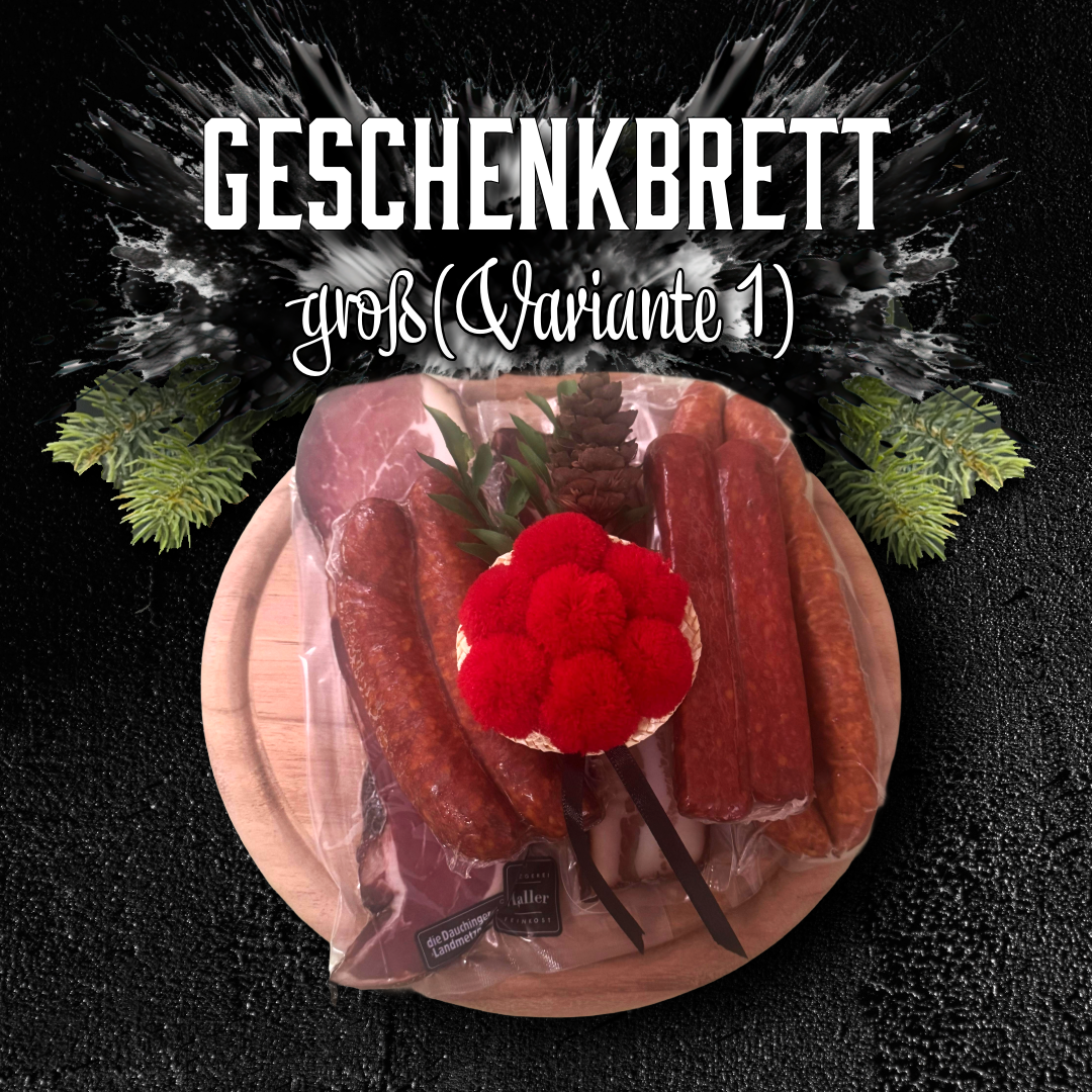 Geschenkbrett groß (Variante 1)