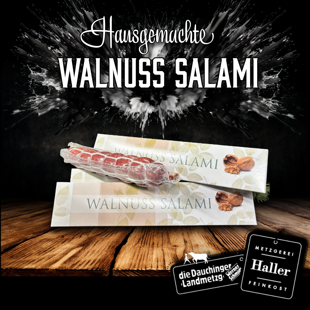 Hausgemachte Walnuss Salami / 160g
