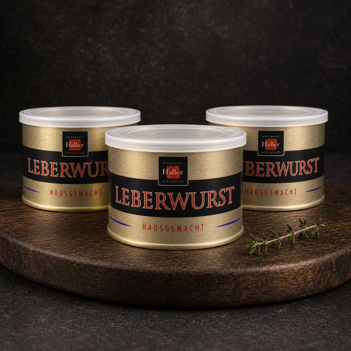 Hausmacher Leberwurst in der Dose 200g streichzart und würzig