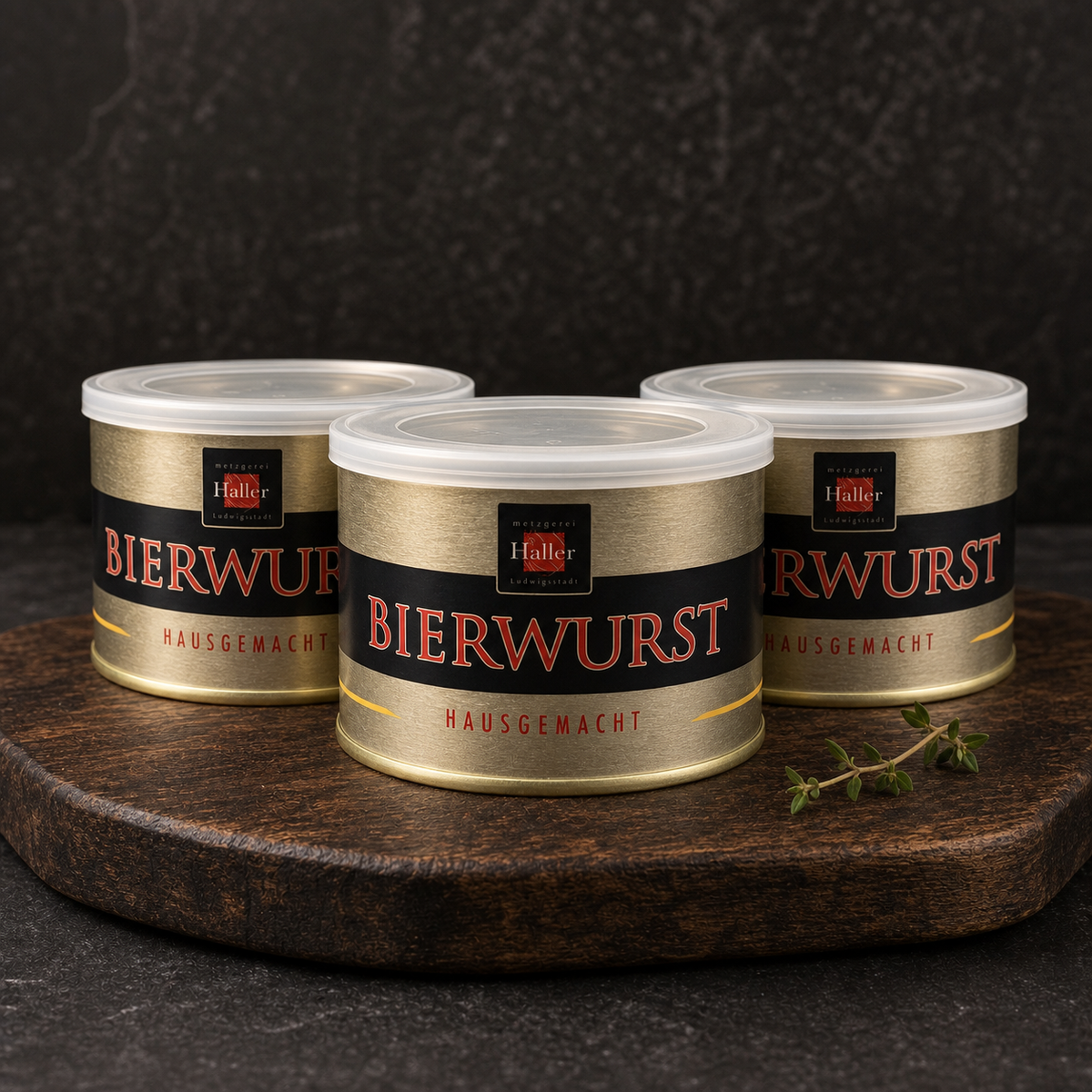 Hausmacher Bierwurst in der Dose 200g