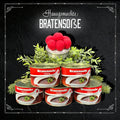 Hausgemachte Bratensoße aus Bratenfond und Röstgemüse 400g