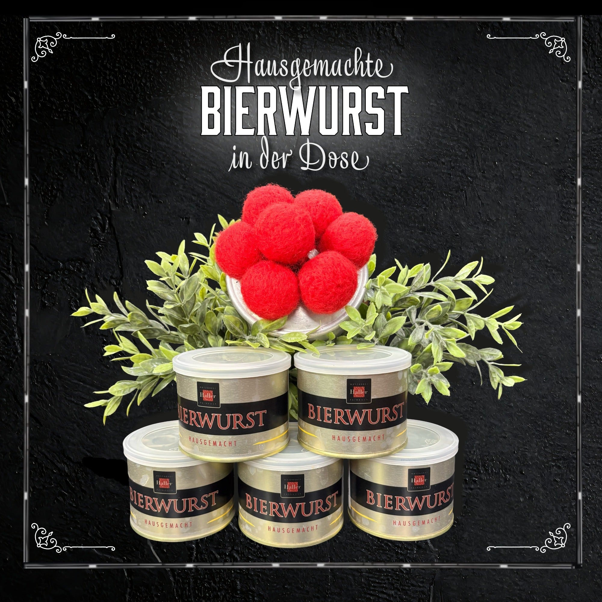 Hausmacher Bierwurst in der Dose 200g