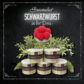 Hausmacher Schwarzwurst aus Süddeutschland in der Dose 200g